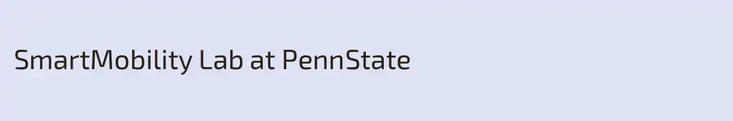 SmartMobility Lab at PennState